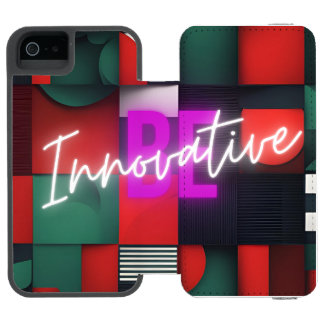 Be Innovative iPhone SE/5/5s Wallet Case