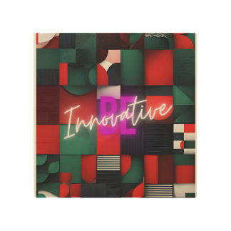 Be Innovative Wood Wall Art