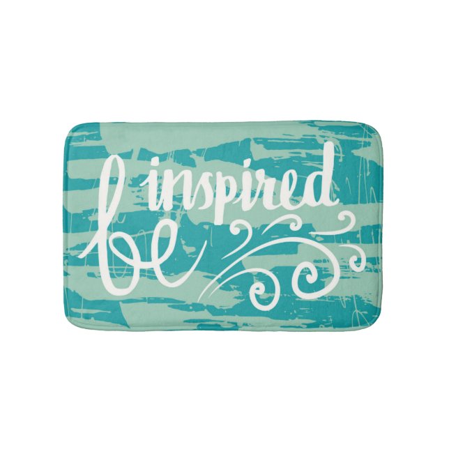 Be Inspired Bathroom Mat (Front)