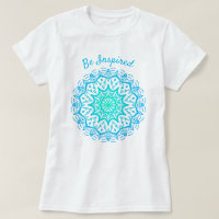 Be Inspired Teal Blue Mandala Dream Catcher Doilie