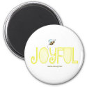 Be Joyful - A Positive Word Magnet