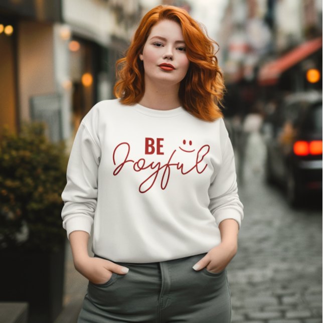 Be joyful sweatshirt, Christmas vibes, Holiday  Sweatshirt (be joyful sweatshirt, Christmas vibes, Thanksgiving sweatshirt, festive holiday wear, holiday gift)