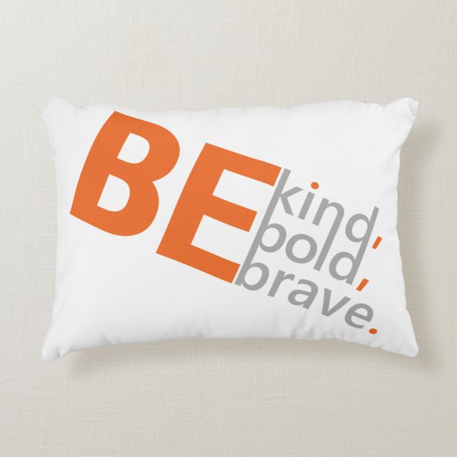 Be Kind Accent Pillow (Front)