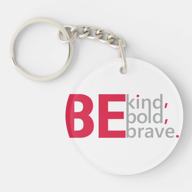 Be Kind Acrylic  Keychain (Front)