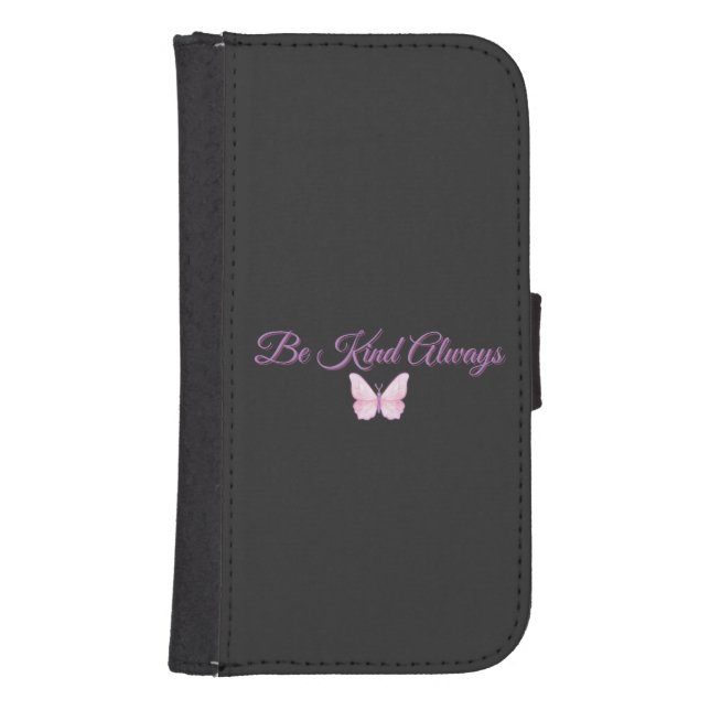 Be Kind Always 💖 Samsung Galaxy Wallet Case (Front)