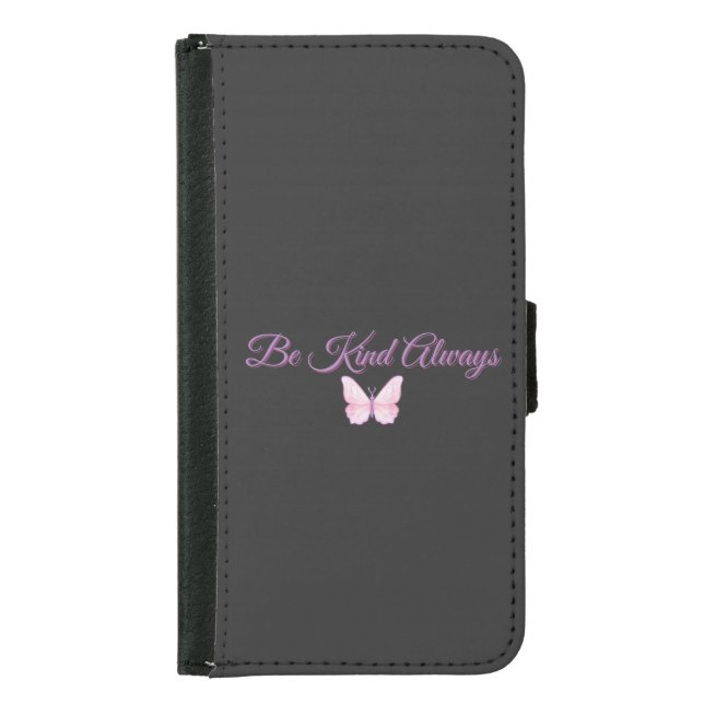 Be Kind Always 💖 Samsung Galaxy Wallet Case (Front)