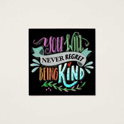 Be Kind and Make Others Smile (Back)