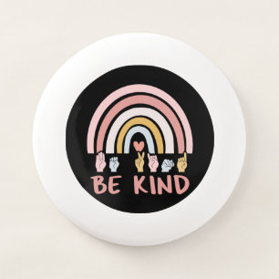 Be Kind ASL III - American Sign Language Wham-O Frisbee