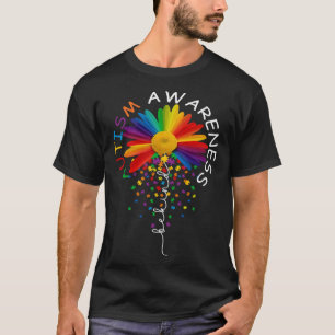 Be Kind Autism Awareness Daisy Flower Mom Women Ki T-Shirt