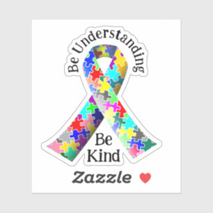 Be Kind Autism Awareness Month Sticker