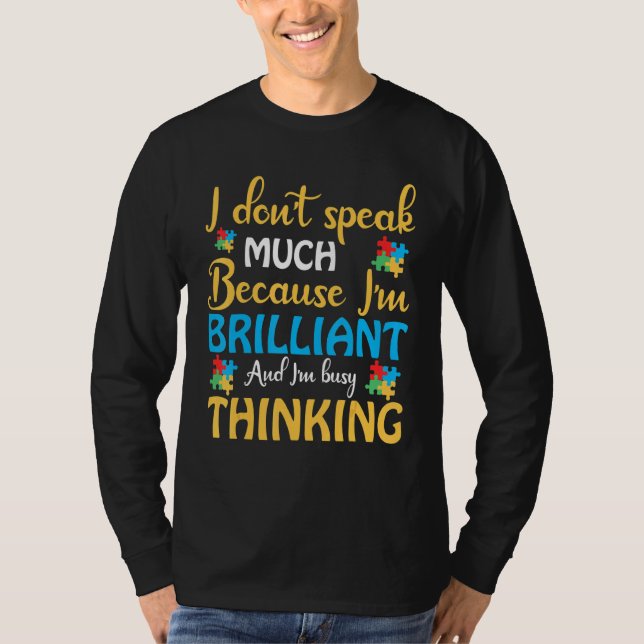 Be Kind Autism Awareness Rainbow Trendy Men Women  T-Shirt (Front)