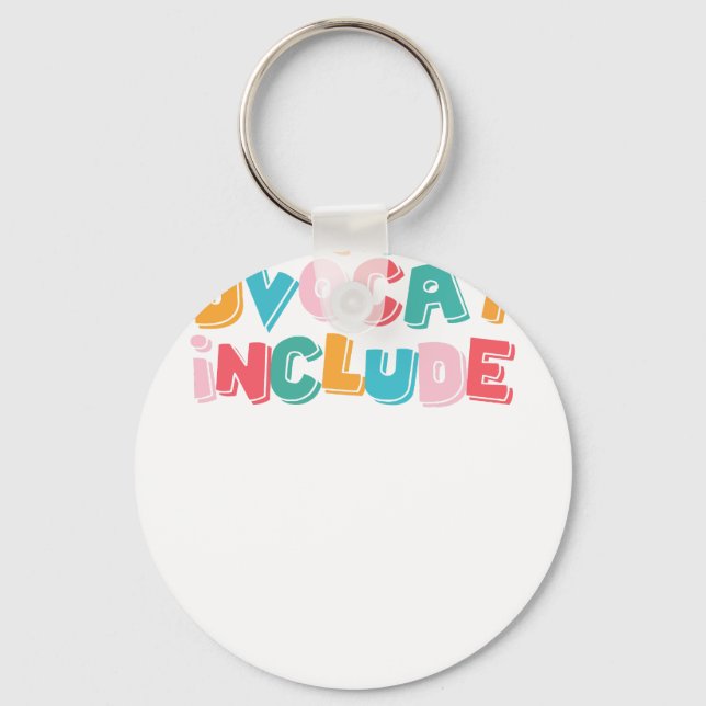 be kind avocate includ keychain (Front)