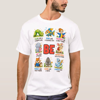 Be Kind Be Creative Character Education T-Shirt