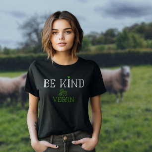 Be Kind Be Vegan, Awareness T-Shirt