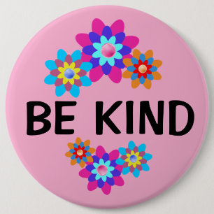 BE KIND BIG BUTTON