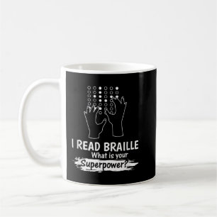 Be Kind Blind Awareness braille   Coffee Mug