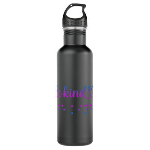 Be Kind Blind Awareness braille Premium Stainless Steel Water Bottle