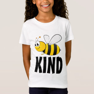 BE KIND BUMBLEBEE KIDS T-SHIRTS