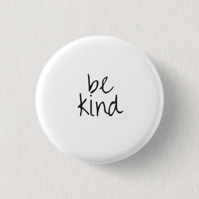 Be Kind Button (Front)