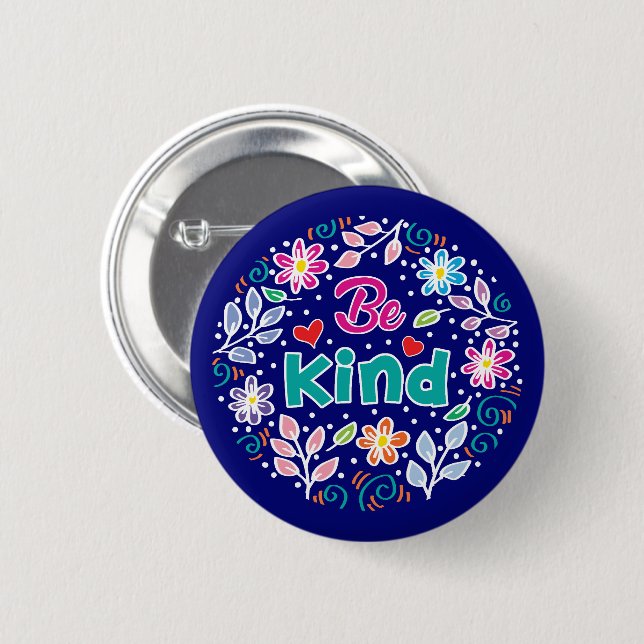 Be Kind Button (Front & Back)