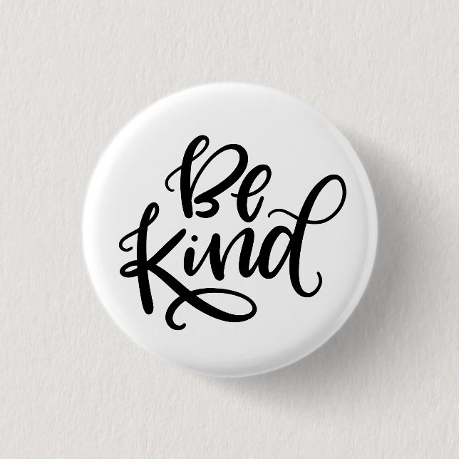 Be Kind Button (Front)
