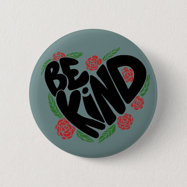Be Kind Button (Front)