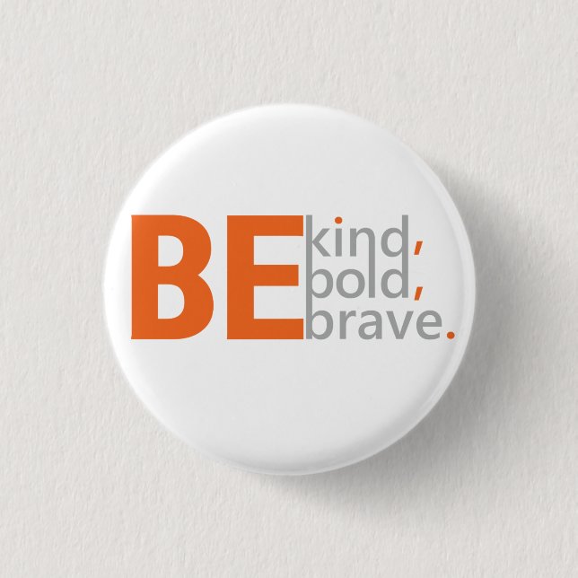 Be Kind Button (Front)