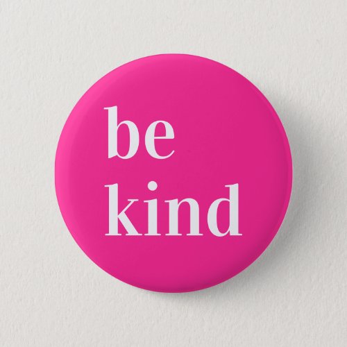 Be kind Button Collection