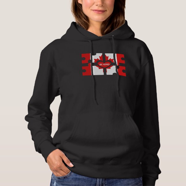 Be Kind Canada Hoodie (Front)