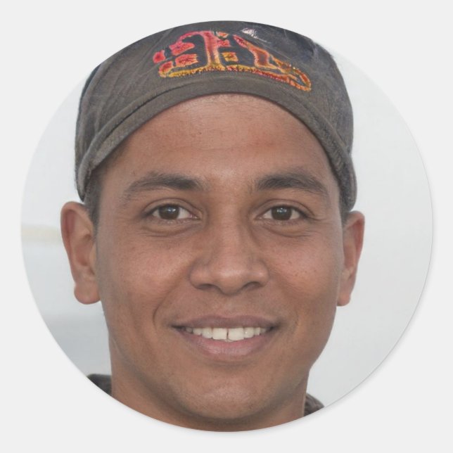 Be Kind Classic Round Sticker (Front)