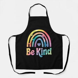 Be Kind Colorful Rainbow – Inspirational Positive Apron