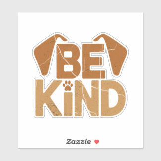 Be Kind - Dog Lover Sticker