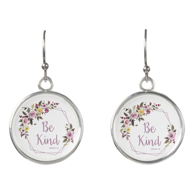 Be Kind Earrings (Front)