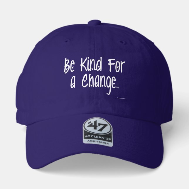 Be Kind for a Change '47 Buckle back Cap (Front)