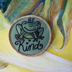 Be Kind Frog                                       Patch