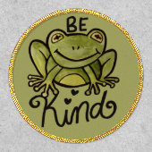 Be Kind Frog                                       Patch (Front)