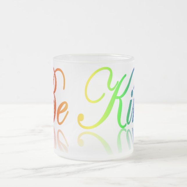 Be Kind Frosted Mug (Center)