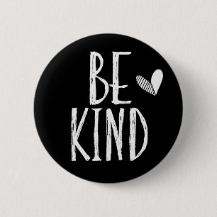 Be Kind Heart Button