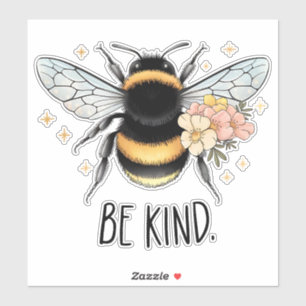 Be Kind Honey Bee Clipart-57650 Sticker