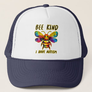 Be kind I have autism Trucker Hat