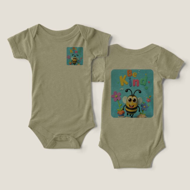 Be Kind Infant T-shirt (Design Front & Back)
