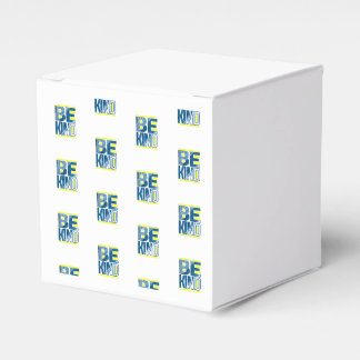 "Be Kind Inspirational Typography design Favor Boxes