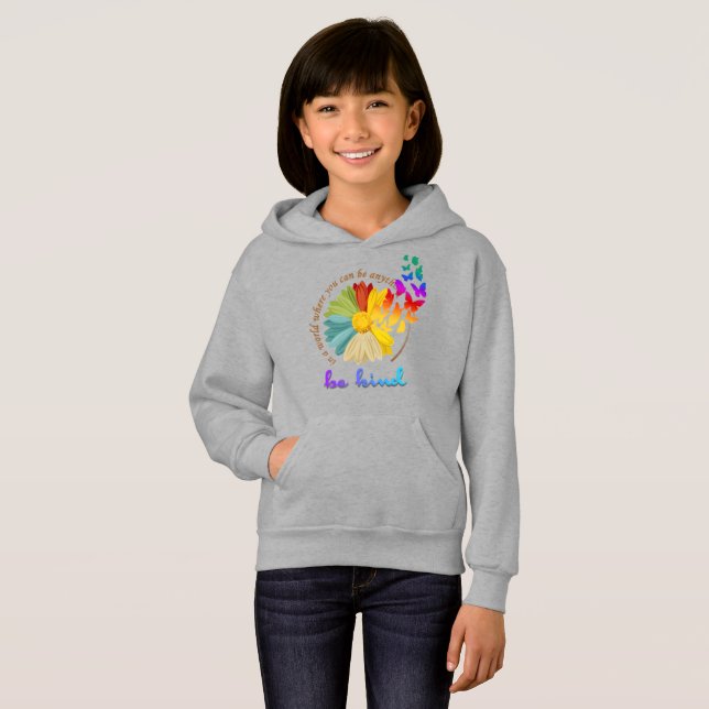 Be Kind | Kids Pullover Hoodie (Front Full)