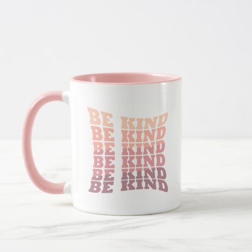 be kind modern elegant stylish fashionable mug