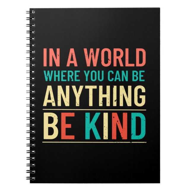 Be Kind Notebook (Front)
