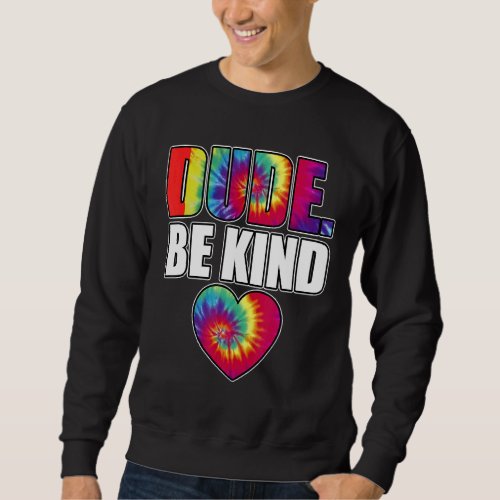 Be Kind Orange Ribbon Unity Kindness Anti Bullying Sweatshirt