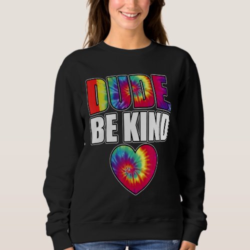 Be Kind Orange Ribbon Unity Kindness Anti Bullying Sweatshirt