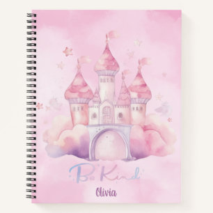 Be Kind Palace on the Pink Cloud customizable Notebook