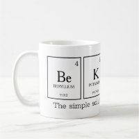 Be KINd periodic table elements chemistry name