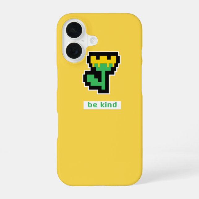 Be kind pixel  iPhone case (Back)